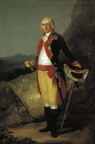 Francisco de Goya General Jose de Urrutia china oil painting image